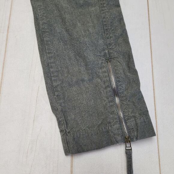 Annette Gortz bicycle trouser pants cotton zipper moto slim fit - Picture 3 of 11